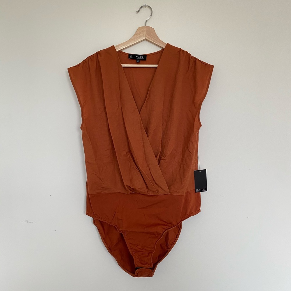 Wrap front bodysuit